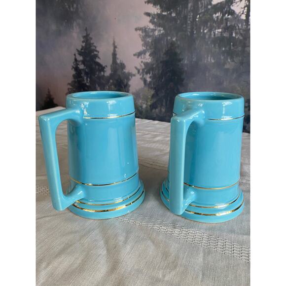 Vintage Penn State University Ceramic Beer Steins – Set of 2 - Picture 3 of 7